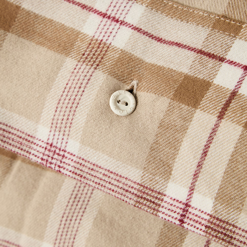 Lexington Checked Cotton Flannel Rutigt P&aring;slakanset